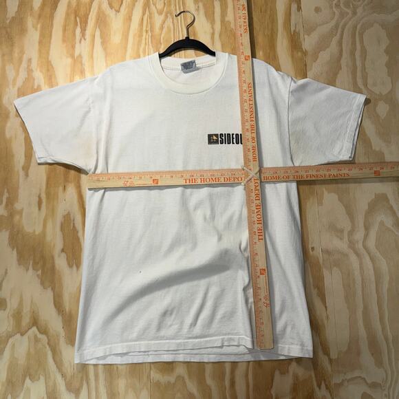 Vintage Y2K side out 1990s surf skate paint ocean t-shirt - Picture 4 of 4